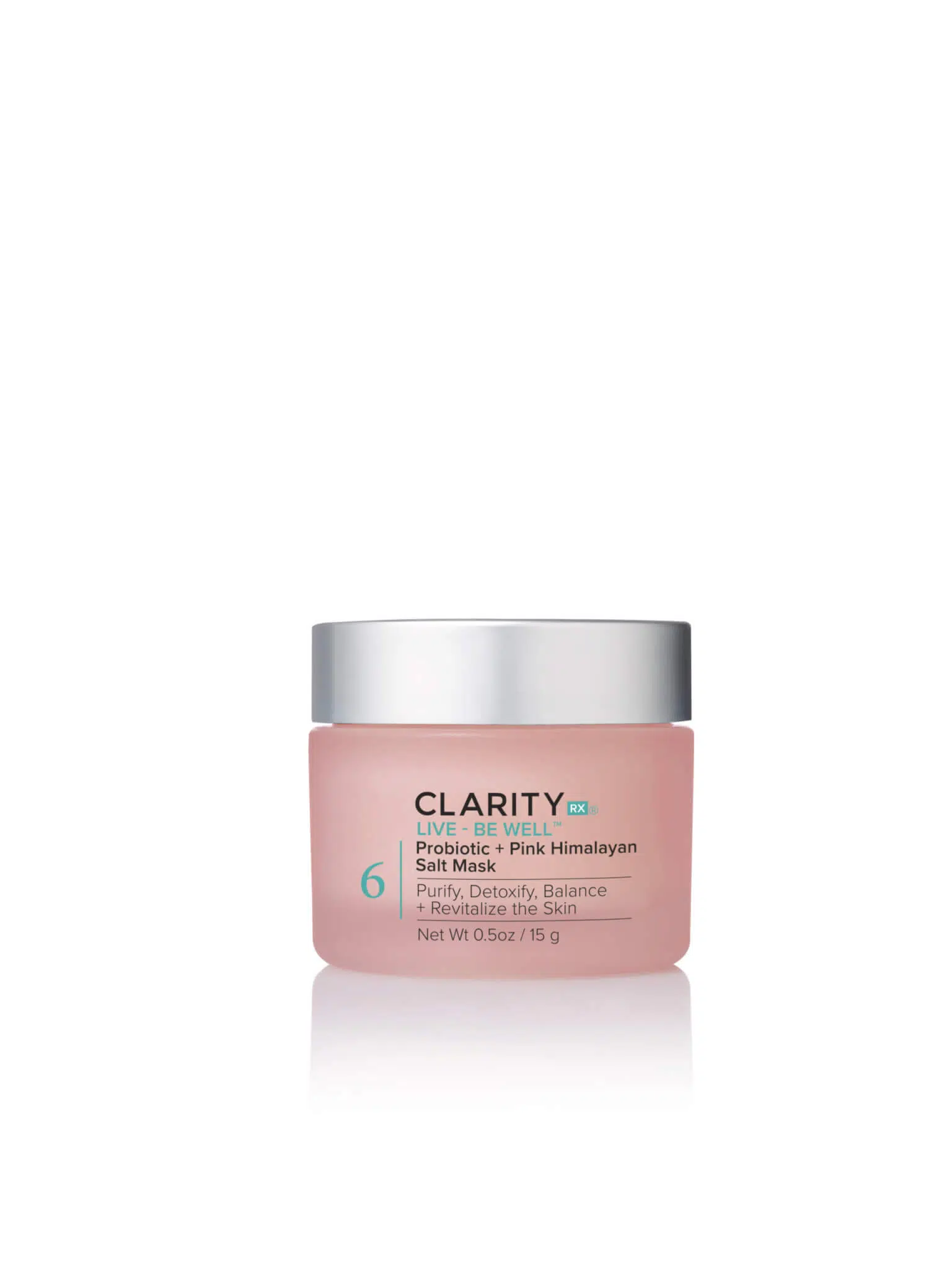 Live +Be Well: Probiotic + Pink Himalayan Salt Mask